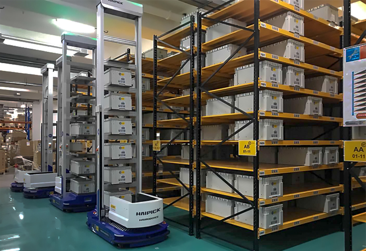 庫寶A42D服務于香港跨境電商倉
